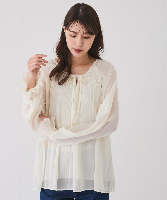 ジャイロ JAYRO ギャザーチュニックブラウス （グレー） グレー