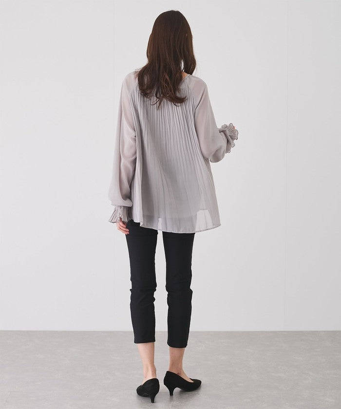 ジャイロ JAYRO ギャザーチュニックブラウス （グレー） グレー