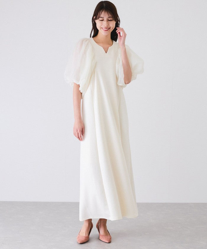 ジャイロ JAYRO 袖ボリュームポンチワンピース （ホワイト2） ホワイト2