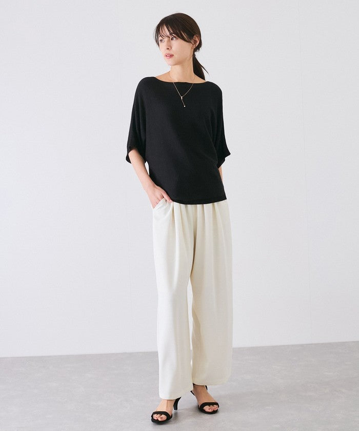 ジャイロ JAYRO ドルマン5分袖ラメニット  N12ー266A （グレー） グレー