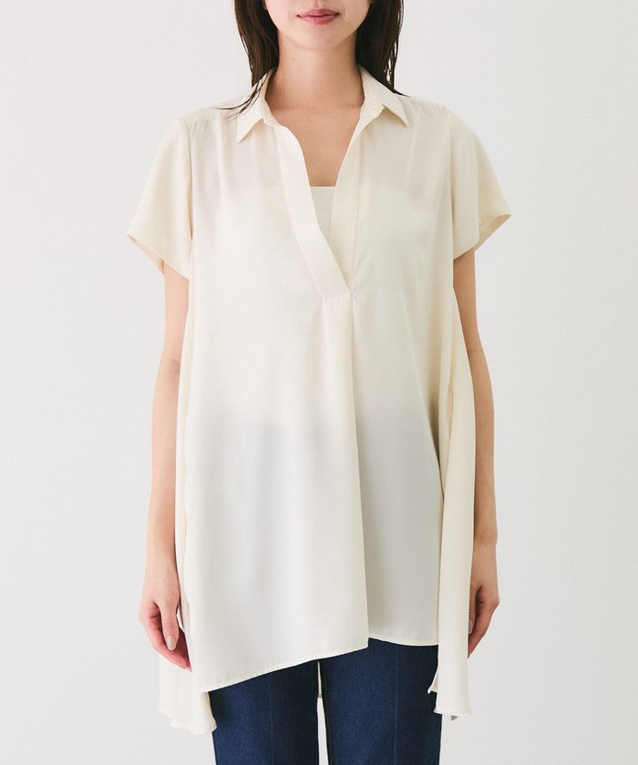 ジャイロ JAYRO Aラインチュニックブラウス （グリーン1） グリーン1