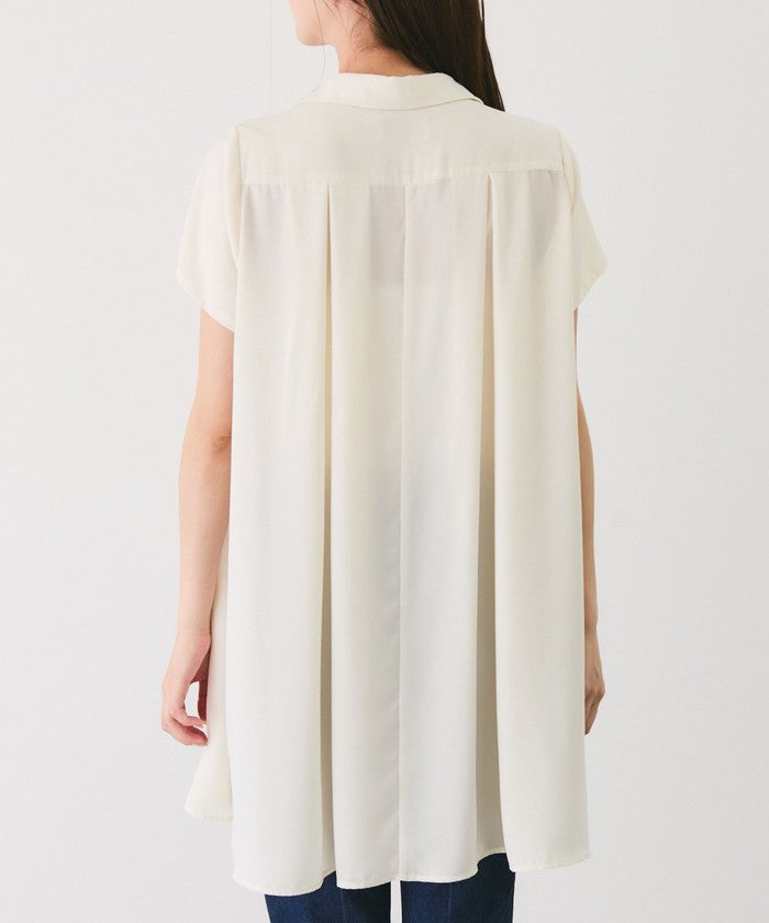 ジャイロ JAYRO Aラインチュニックブラウス （グリーン1） グリーン1