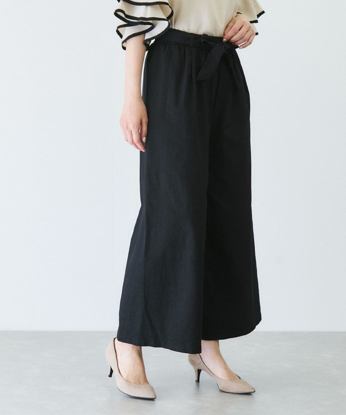 ジャイロ JAYRO スラブデニムクロプトワイドパンツ （ブラック） ブラック