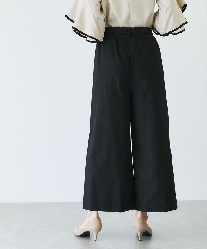 ジャイロ JAYRO スラブデニムクロプトワイドパンツ （ブラック） ブラック