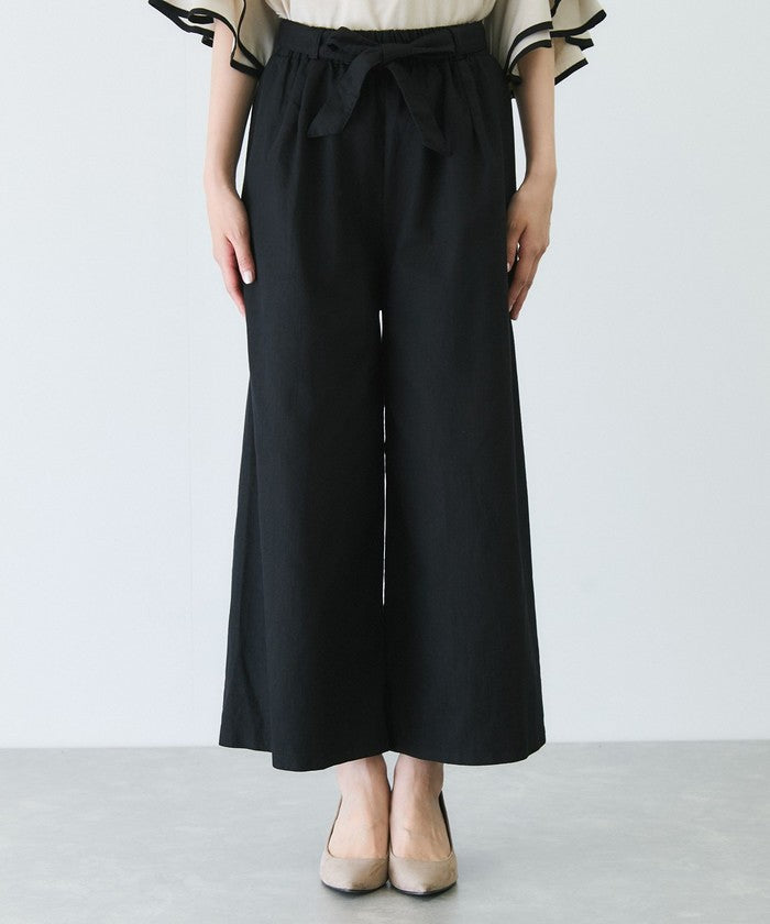 ジャイロ JAYRO スラブデニムクロプトワイドパンツ （ブラック） ブラック