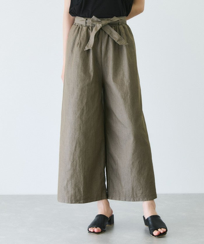 ジャイロ JAYRO スラブデニムクロプトワイドパンツ （ブラウン） ブラウン