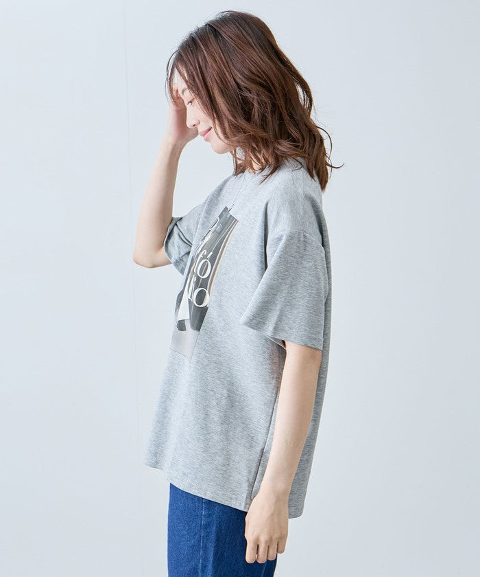ジャイロ JAYRO フォトプリントTシャツ N12ー600A （ブラック） ブラック