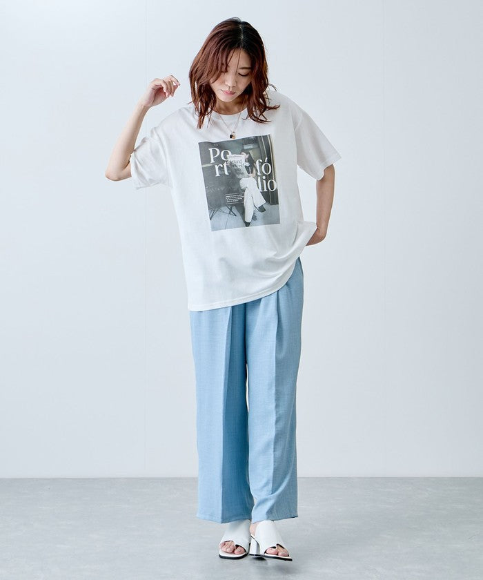 ジャイロ JAYRO フォトプリントTシャツ N12ー600A （ブラック） ブラック