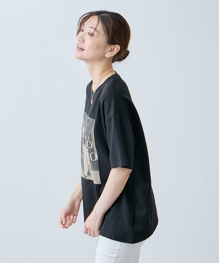 ジャイロ JAYRO フォトプリントTシャツ N12ー600A （ブラック） ブラック