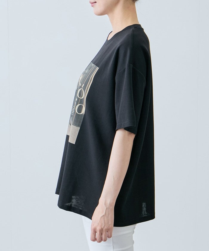 ジャイロ JAYRO フォトプリントTシャツ N12ー600A （ブラック） ブラック