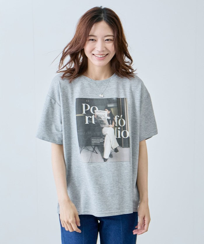 ジャイロ JAYRO フォトプリントTシャツ N12ー600A （グレー） グレー