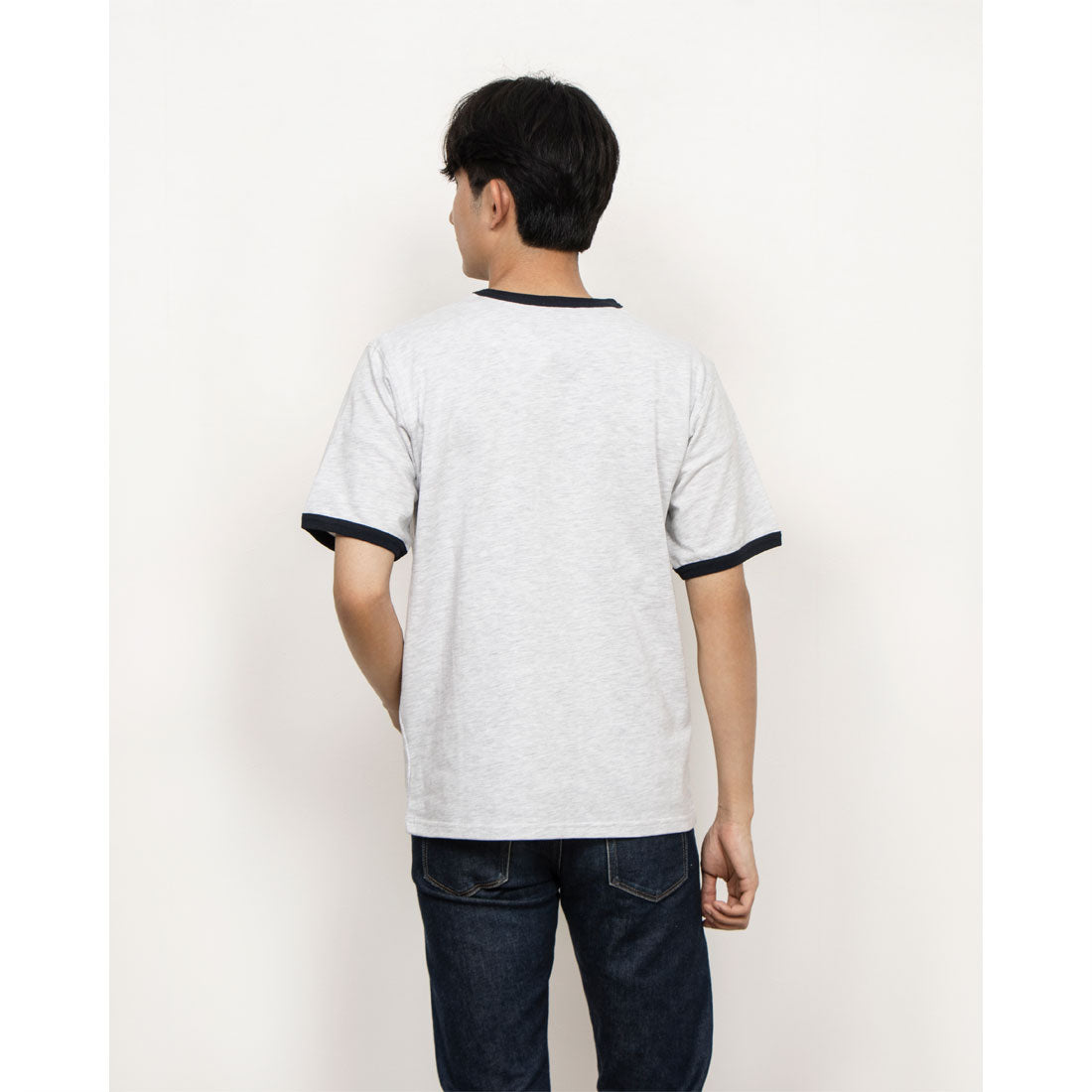 ジェーイーモーガン JEMORGAN UCLA  カレッジリンガーネックTシャツ （ホワイト） ホワイト