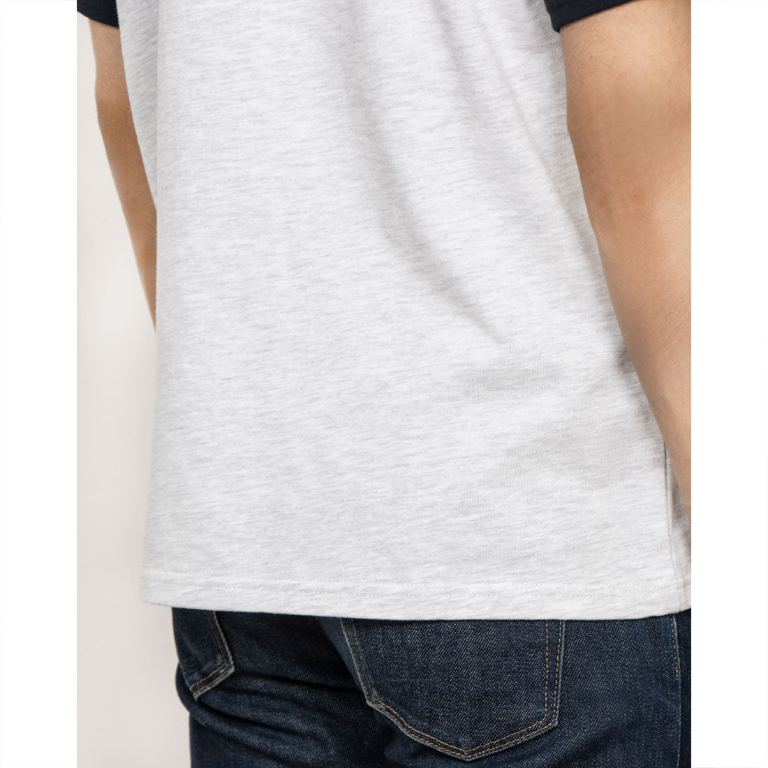 ジェーイーモーガン JEMORGAN UCLA  カレッジリンガーネックTシャツ （ホワイト） ホワイト