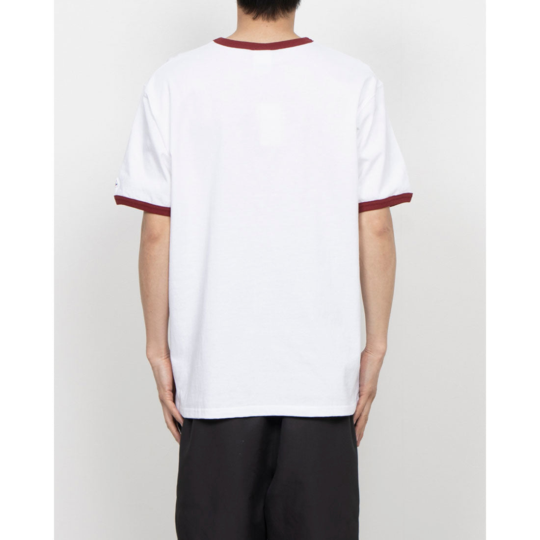 ジェーイーモーガン JEMORGAN Cornell University コーネル大学 カレッジリンガーネックTシャツ JEMORGANボディー （ワインリブ） ワインリブ