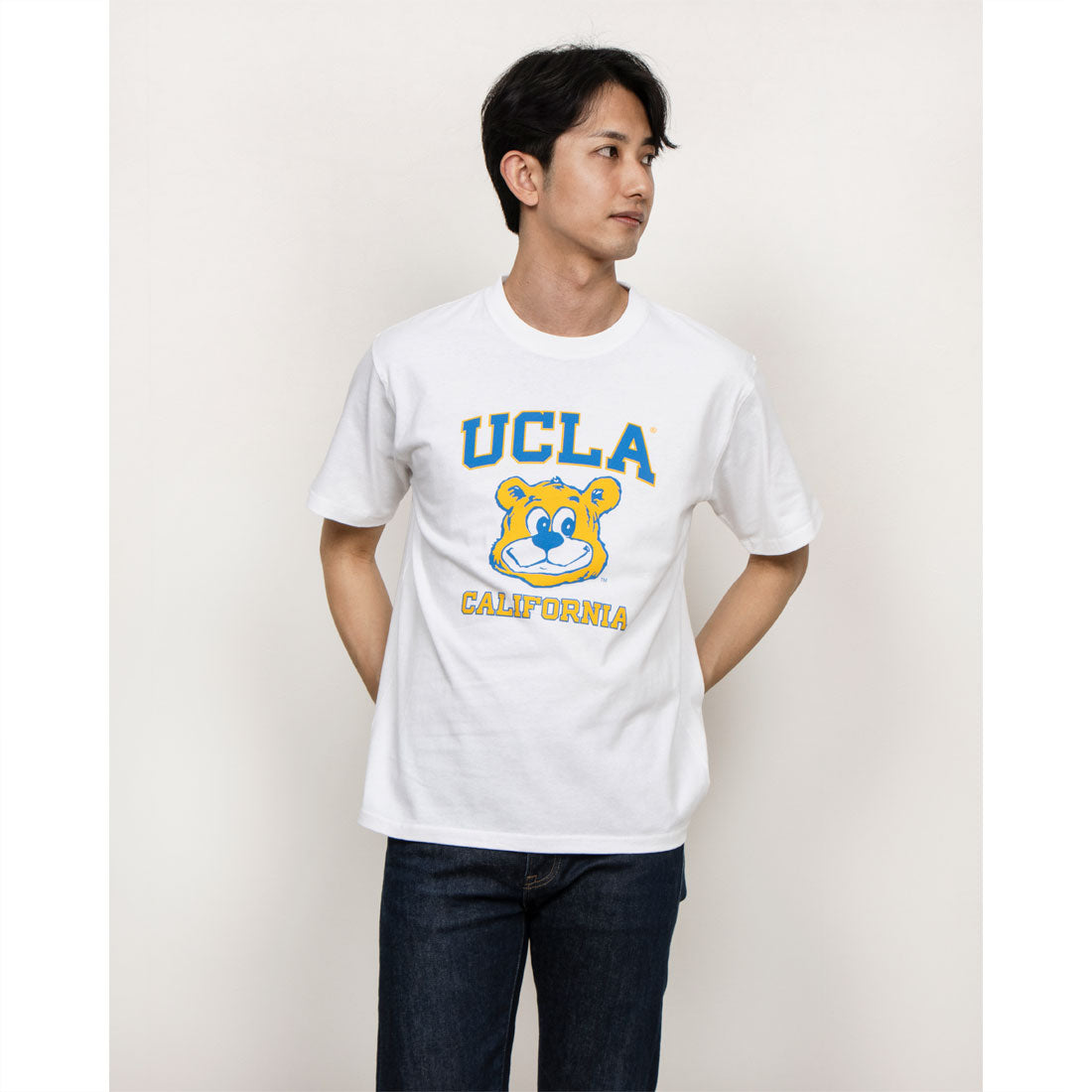 ジェーイーモーガン JEMORGAN UCLA  カレッジクルーネックTシャツ （オートミール） オートミール