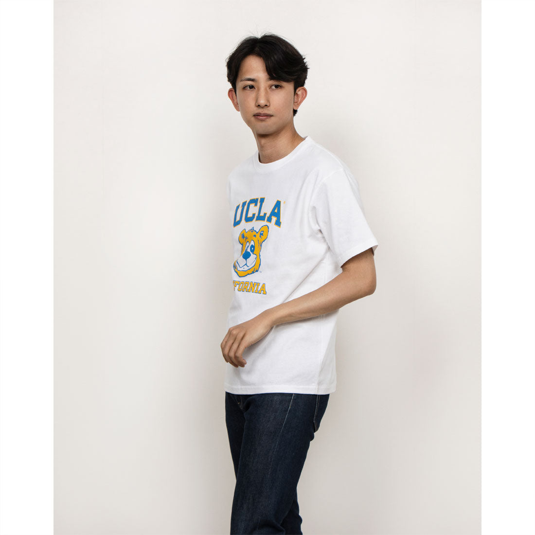 ジェーイーモーガン JEMORGAN UCLA  カレッジクルーネックTシャツ （オートミール） オートミール