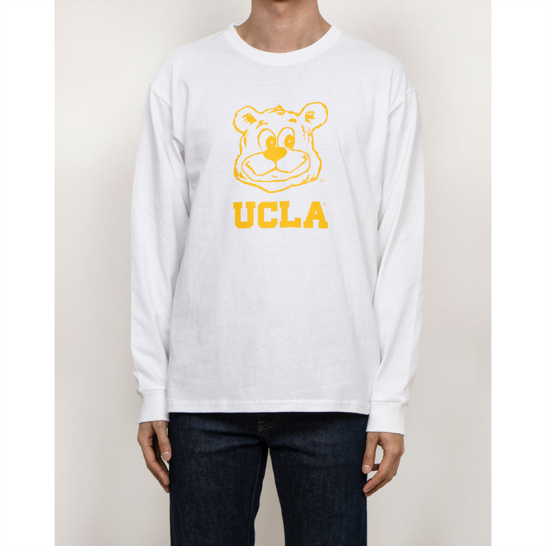 ジェーイーモーガン JEMORGAN UCLA  カレッジクルーネックロングスリーブTシャツ （ネイビー） ネイビー