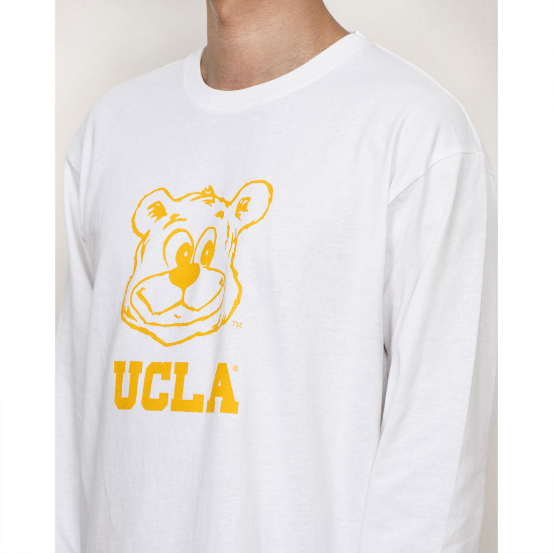 ジェーイーモーガン JEMORGAN UCLA  カレッジクルーネックロングスリーブTシャツ （ネイビー） ネイビー