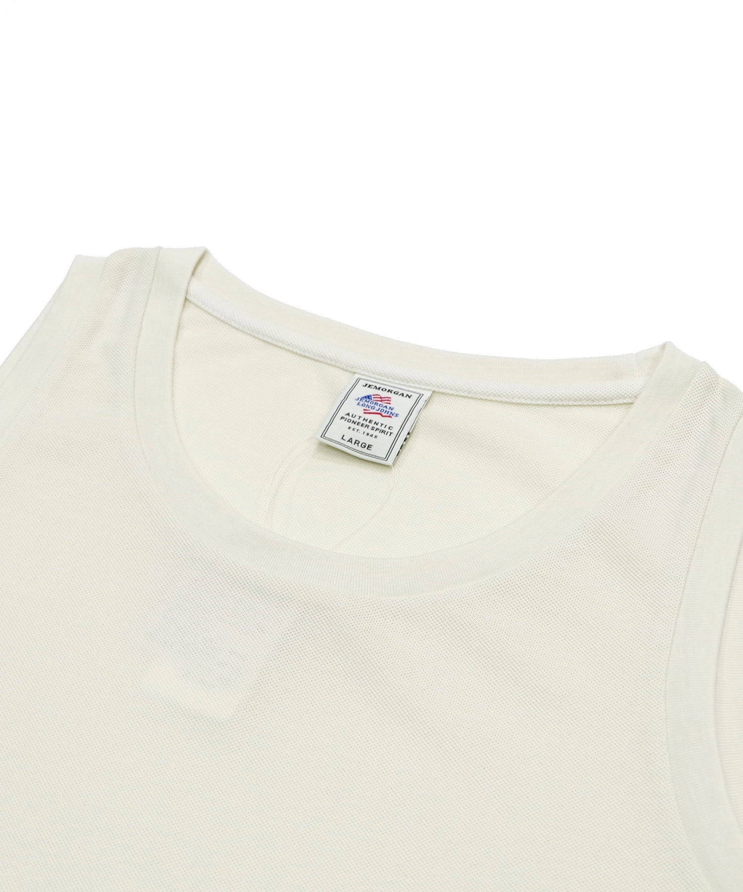 ジェーイーモーガン JEMORGAN ジェーイーモーガン JEMORGAN  ヘビーウエイトカノコクルーネックポケ付Tシャツ オニカノコT （オフホワイト） オフホワイト