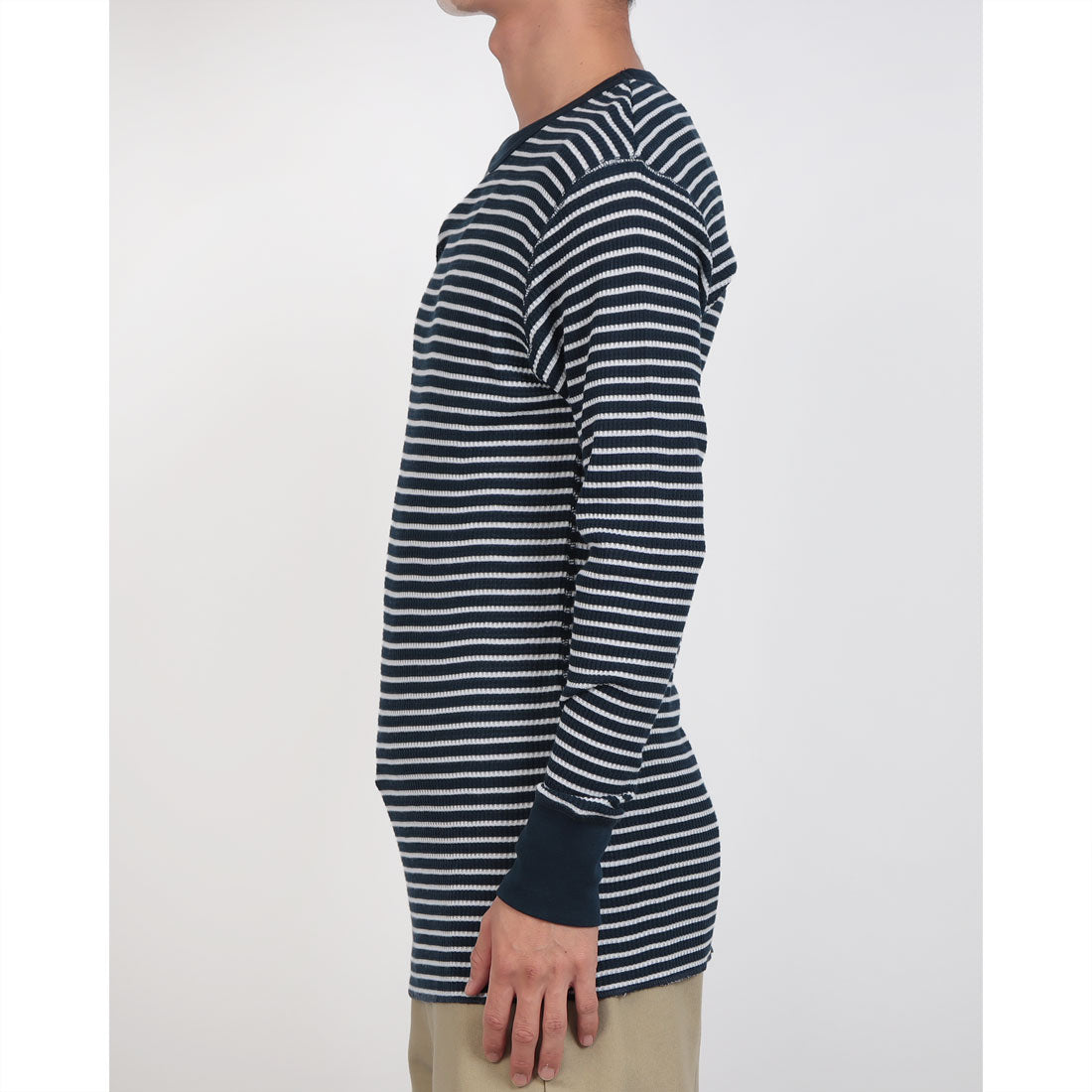 ジェーイーモーガン JEMORGAN JEMORGAN ジェイイーモーガン ワッフルロンT WAFFLE BORDER L/S TEE ワッフルボーダー長袖Tシャツ （ネイビー×ホワイト） ネイビー×ホワイト