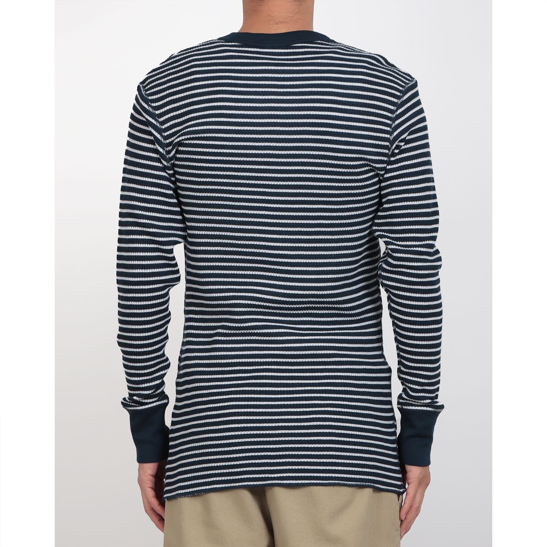 ジェーイーモーガン JEMORGAN JEMORGAN ジェイイーモーガン ワッフルロンT WAFFLE BORDER L/S TEE ワッフルボーダー長袖Tシャツ （ネイビー×ホワイト） ネイビー×ホワイト