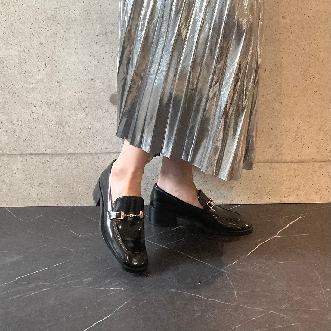 ジェフリーキャンベル Jeffrey Campbell ビットローファー （ブラック） ブラック