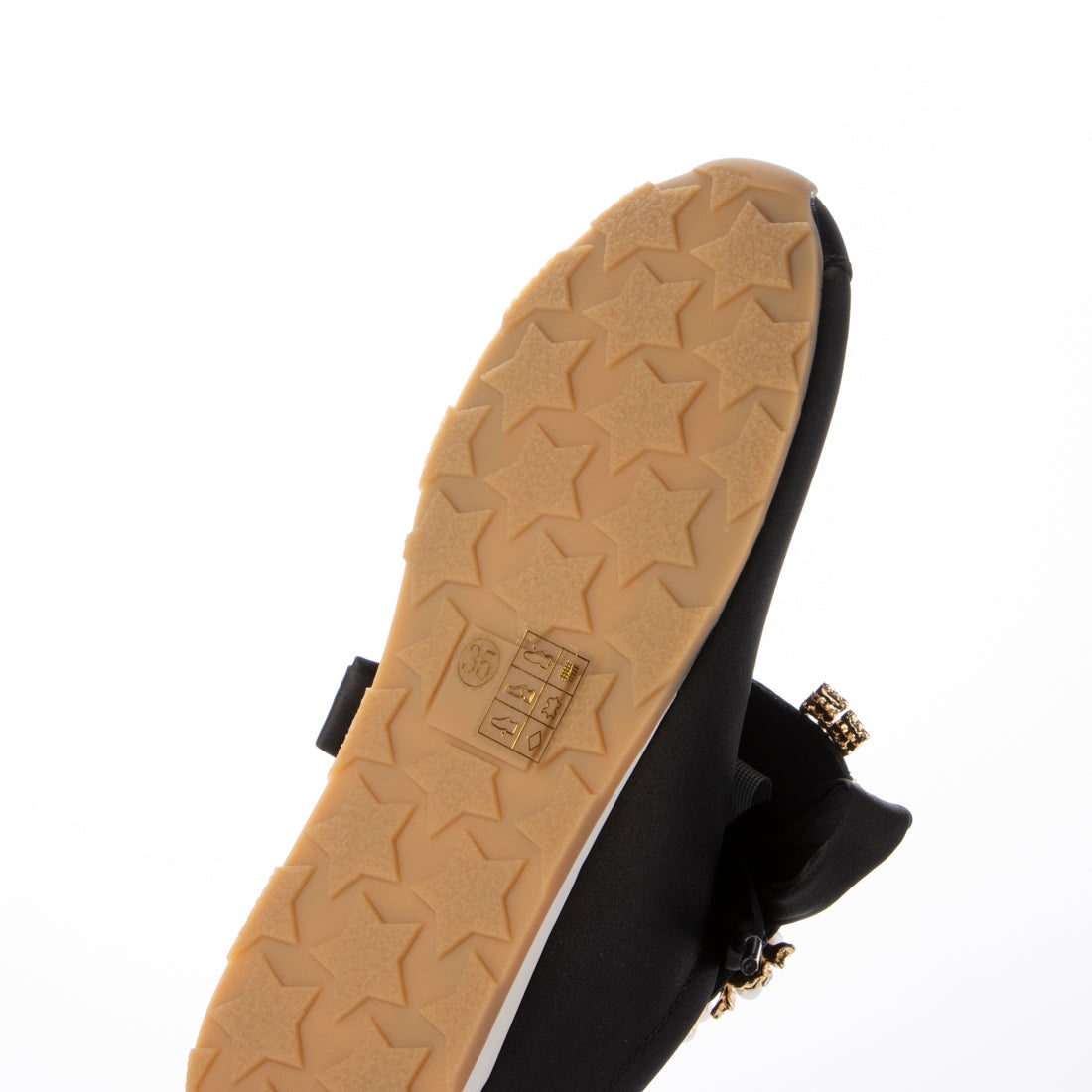 ジェフリーキャンベル Jeffrey Campbell キラキラ ビジュースニーカー （ブラックサテン） ブラックサテン