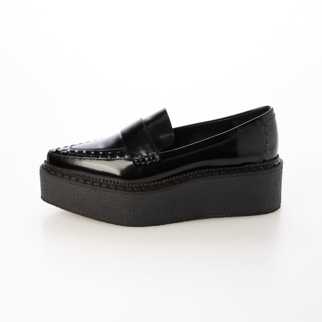 ジェフリーキャンベル Jeffrey Campbell 厚底ローファー （ブラック） ブラック