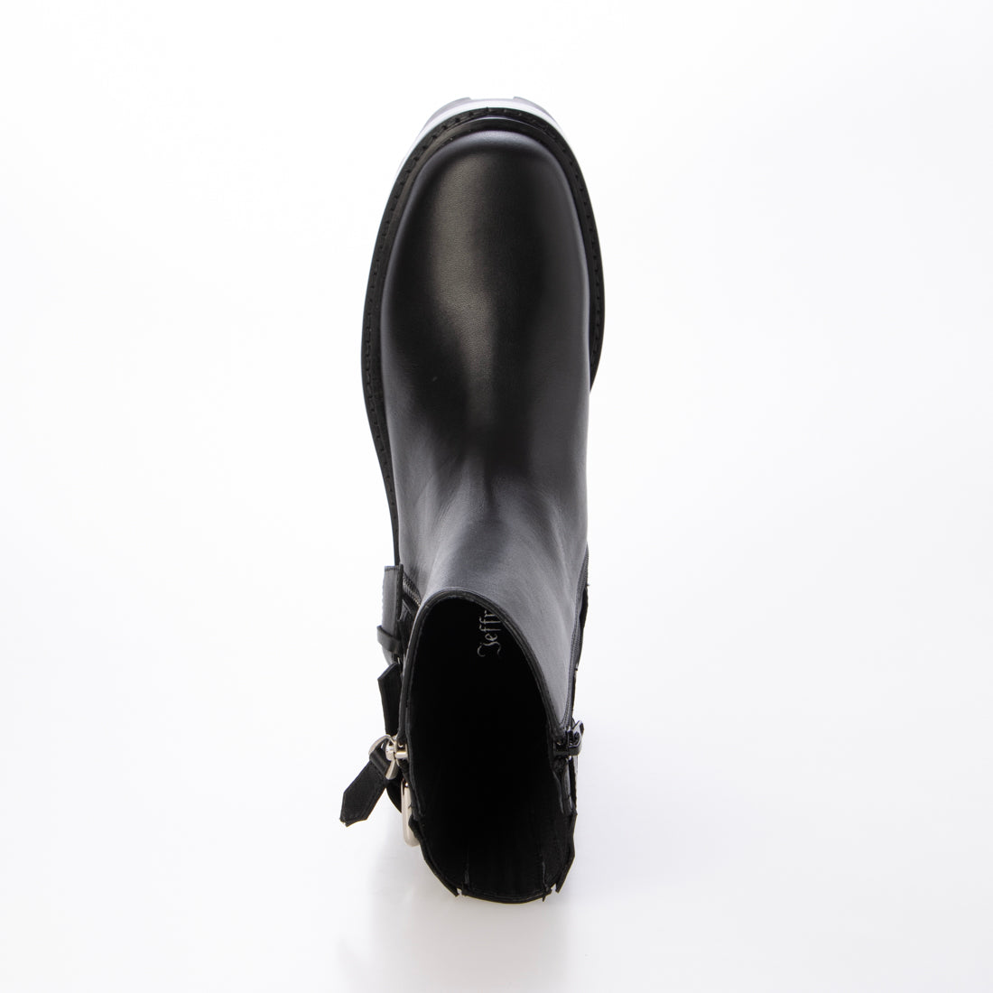 ジェフリーキャンベル Jeffrey Campbell 3連ベルトデザインブーツ （ブラック） ブラック