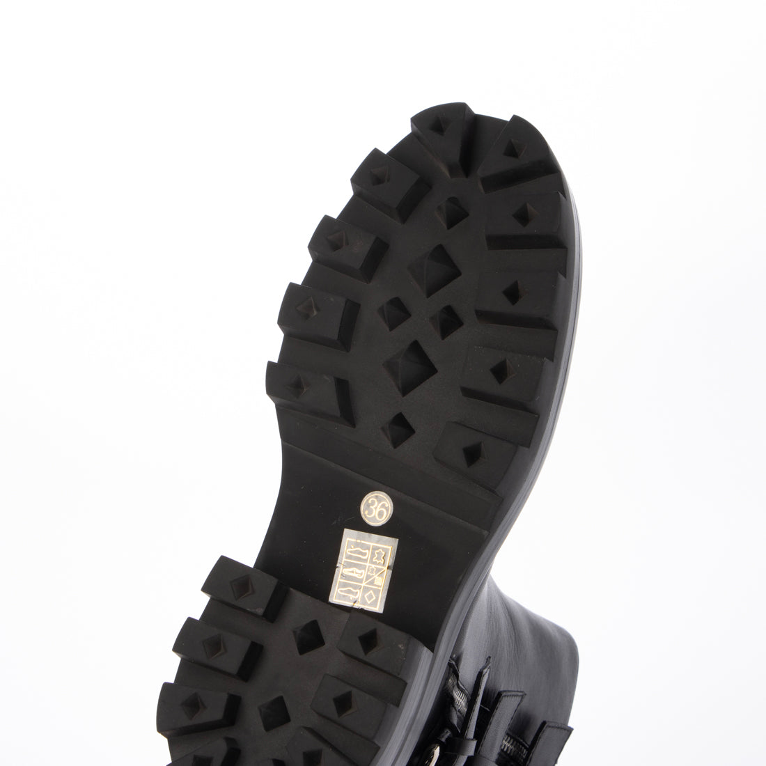 ジェフリーキャンベル Jeffrey Campbell 3連ベルトデザインブーツ （ブラック） ブラック