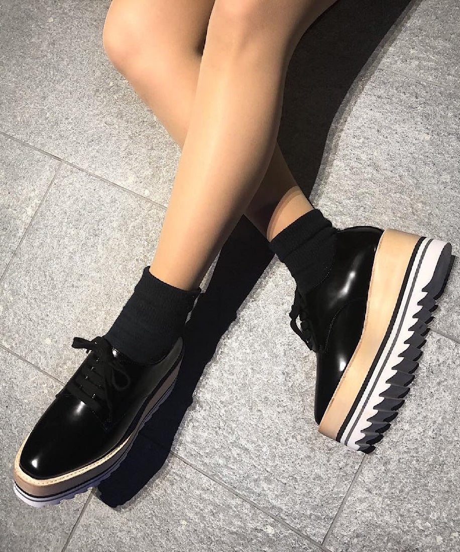 Jeffrey Campbell Shark sole platform sneakers
