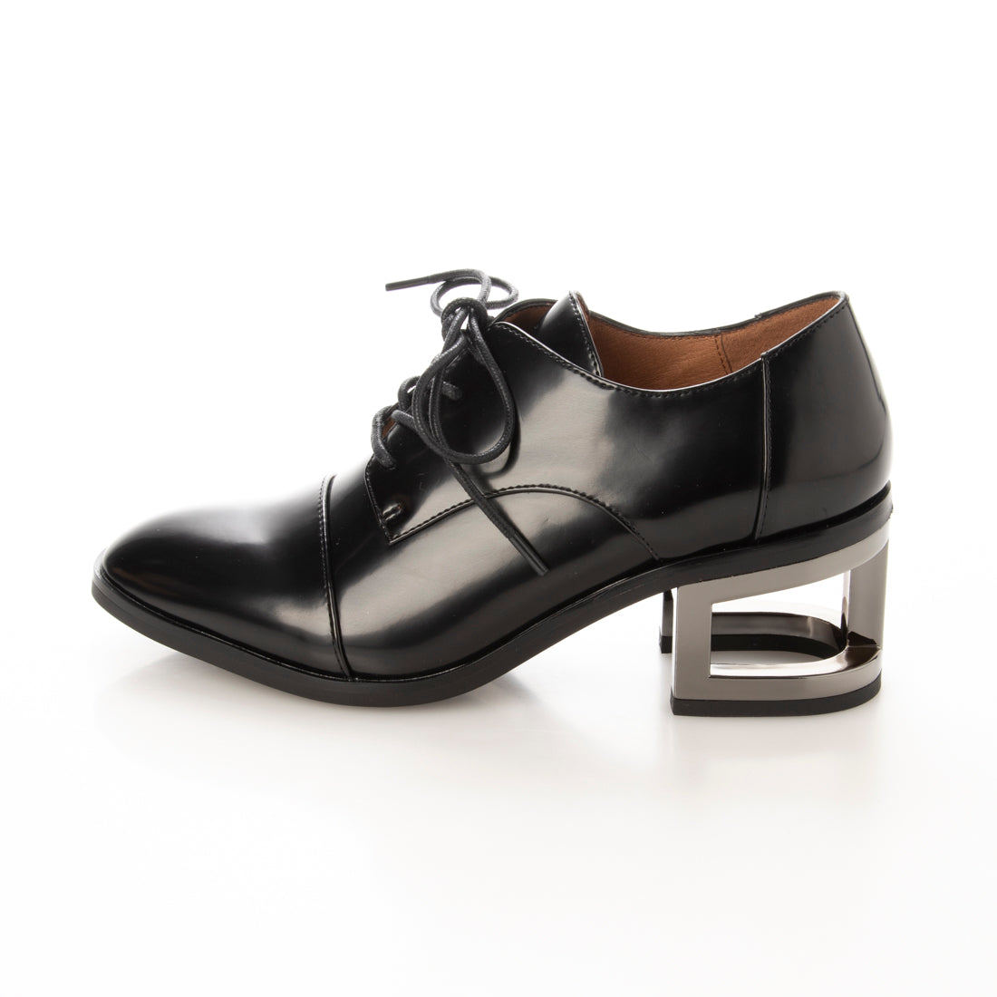 Jeffrey Campbell hoof heel lace-up shoes