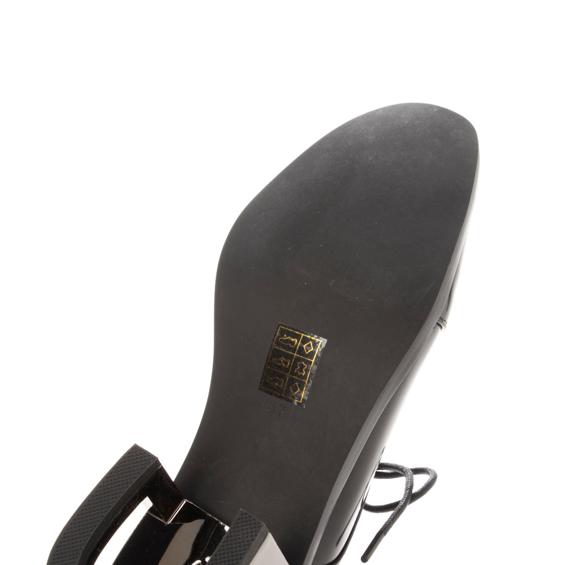 Jeffrey Campbell hoof heel lace-up shoes