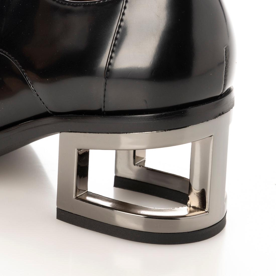 Jeffrey Campbell hoof heel lace-up shoes