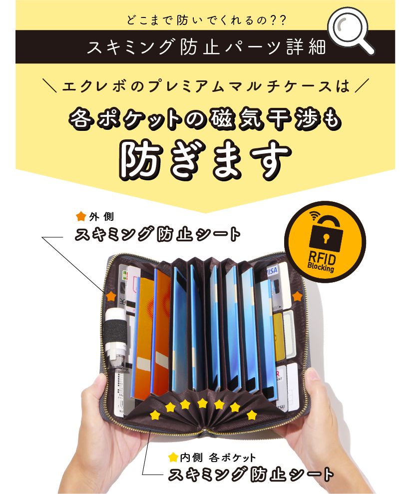 Passbook Case Premium / Light Gray