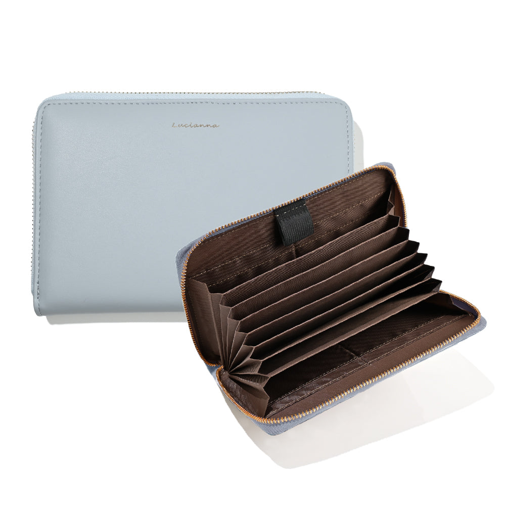 Passbook Case Premium / Light Gray
