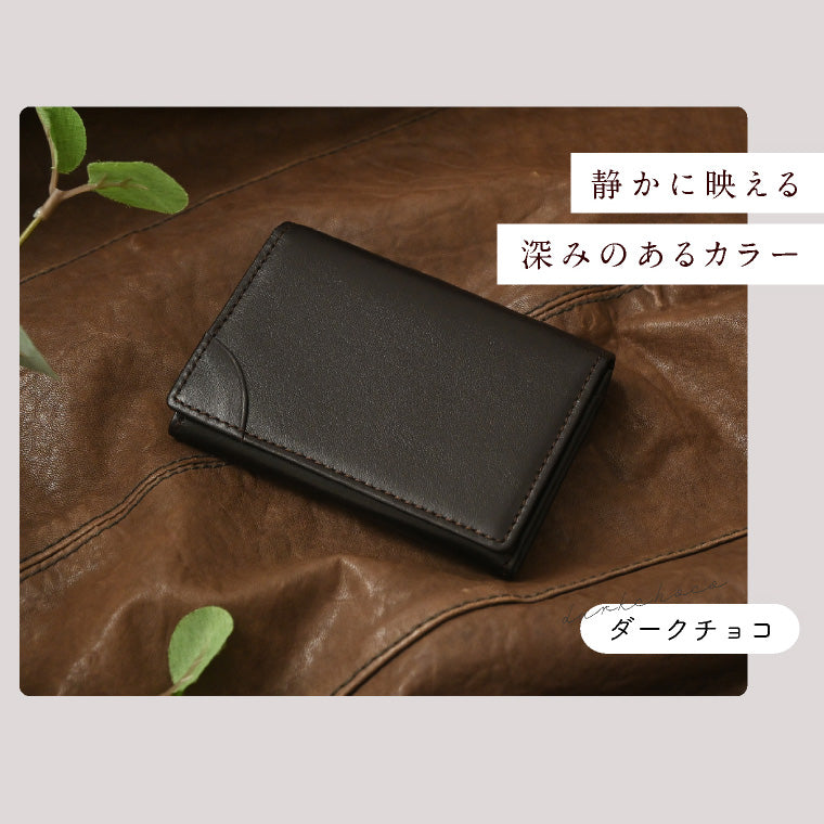 エクレボ exrevo 名刺入れ 大容量 本革 牛革 レディース おしゃれ ベジタブルタンニンレザー メンズ 薄型 カードケース 名刺ケース 就職祝い レザー 無地 ブランド プレゼント ギフト Legamora 公式 （グレージュ） グレージュ