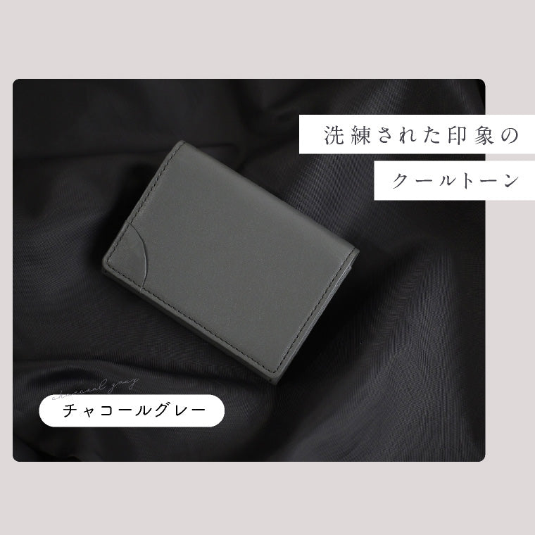 エクレボ exrevo 名刺入れ 大容量 本革 牛革 レディース おしゃれ ベジタブルタンニンレザー メンズ 薄型 カードケース 名刺ケース 就職祝い レザー 無地 ブランド プレゼント ギフト Legamora 公式 （グレージュ） グレージュ
