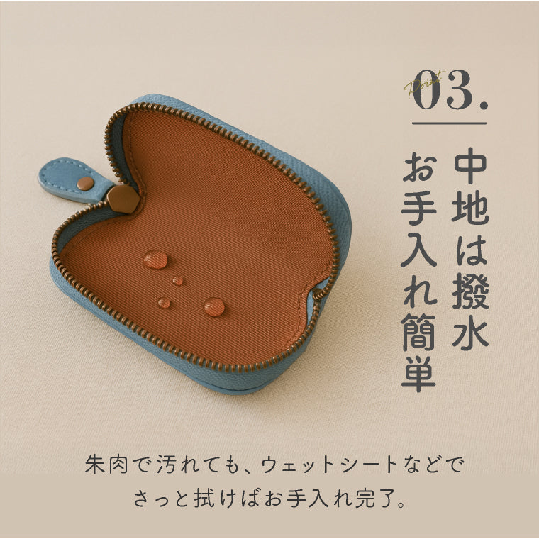 エクレボ exrevo 印鑑ケース「 はんこ守 」 おしゃれ かわいい 牛革 シンプル 印鑑ホルダー 赤ちゃん 印鑑 女の子 男の子 出産祝い メモリアル （くるみ） くるみ