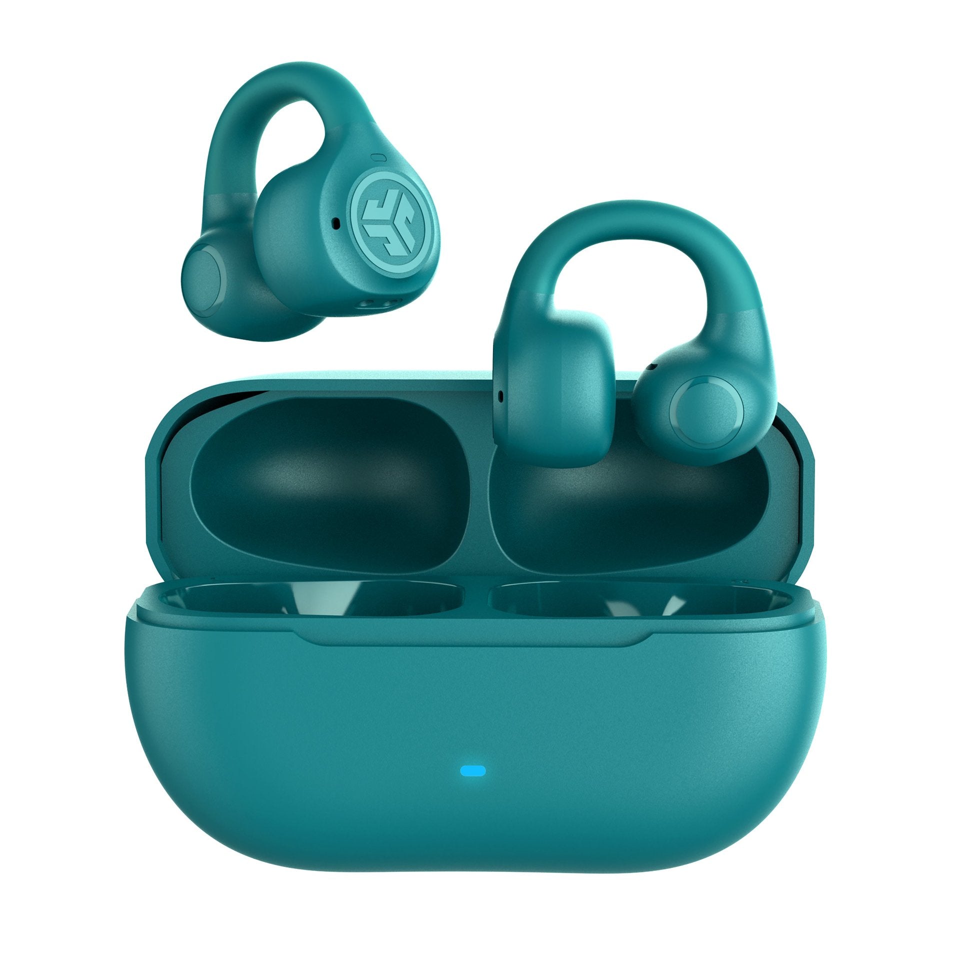 ジェイラブ JLab Flex Open Earbuds イヤーカフ イヤホン オープンイヤー ランニング スポーツ 防水 Bluetooth 落ちにくい イヤカフイヤホン ランニングイヤホン 片耳 長時間【返品不可商品】 （Teal） Teal