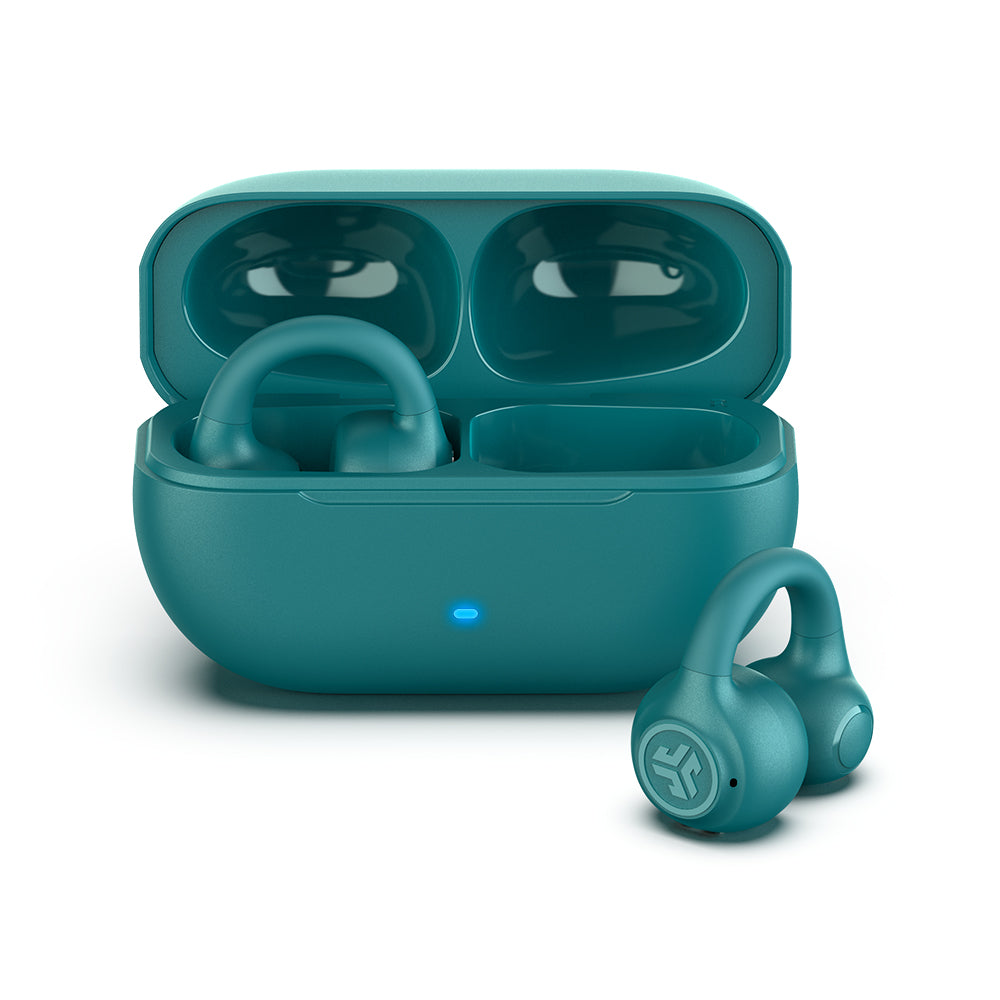 ジェイラブ JLab Flex Open Earbuds イヤーカフ イヤホン オープンイヤー ランニング スポーツ 防水 Bluetooth 落ちにくい イヤカフイヤホン ランニングイヤホン 片耳 長時間【返品不可商品】 （Teal） Teal
