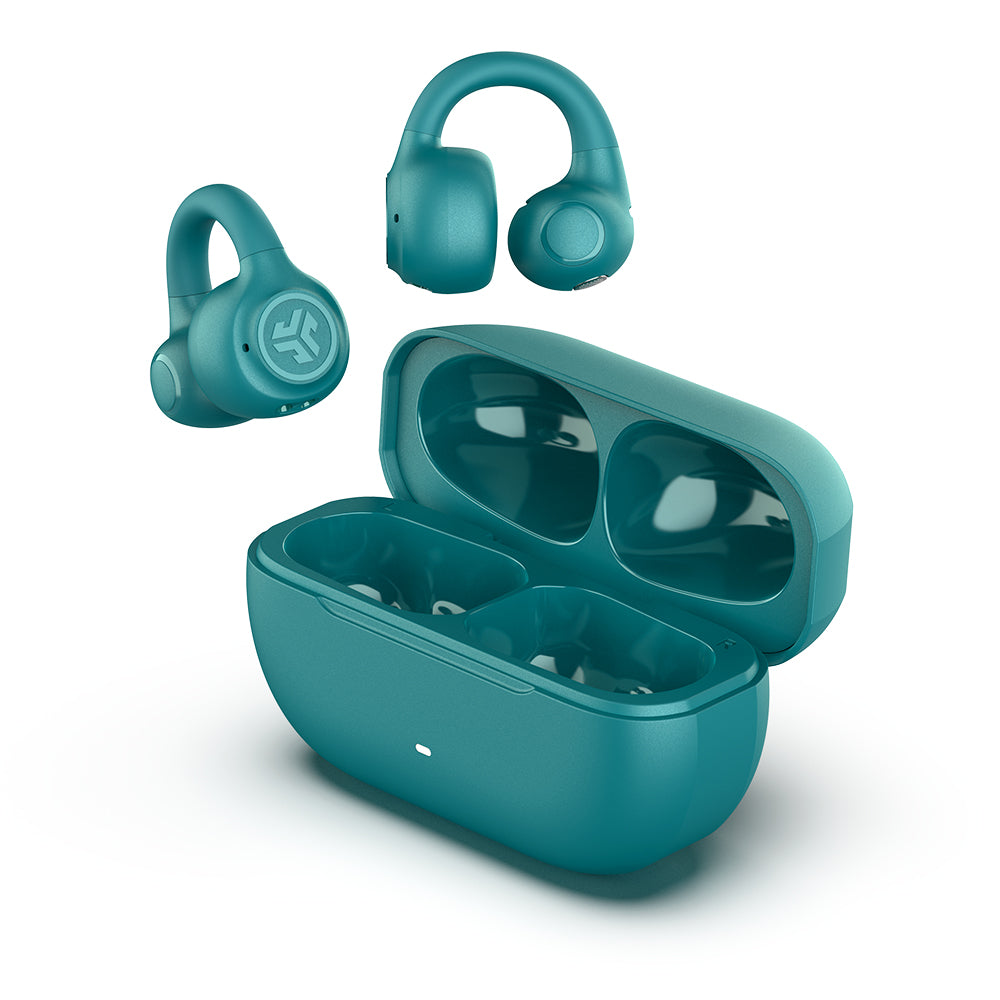 ジェイラブ JLab Flex Open Earbuds イヤーカフ イヤホン オープンイヤー ランニング スポーツ 防水 Bluetooth 落ちにくい イヤカフイヤホン ランニングイヤホン 片耳 長時間【返品不可商品】 （Teal） Teal