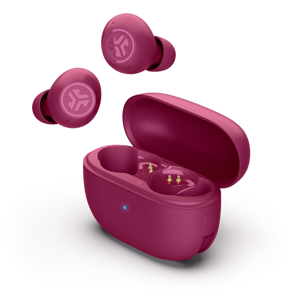 ジェイラブ JLab Go Pop ANC ワイヤレスイヤホン コンパクト ノイズキャンセリング イヤホン Bluetooth Bluetoothイヤフォン iPhone 防水 小さいイヤホン マイク付き 防水【返品不可商品】 （Fuscia） Fuscia