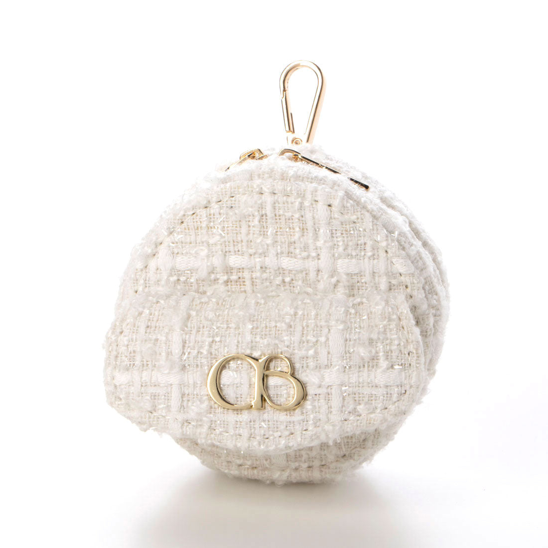 ココエアリー coco airy emblem tweed porch （WHITE） WHITE