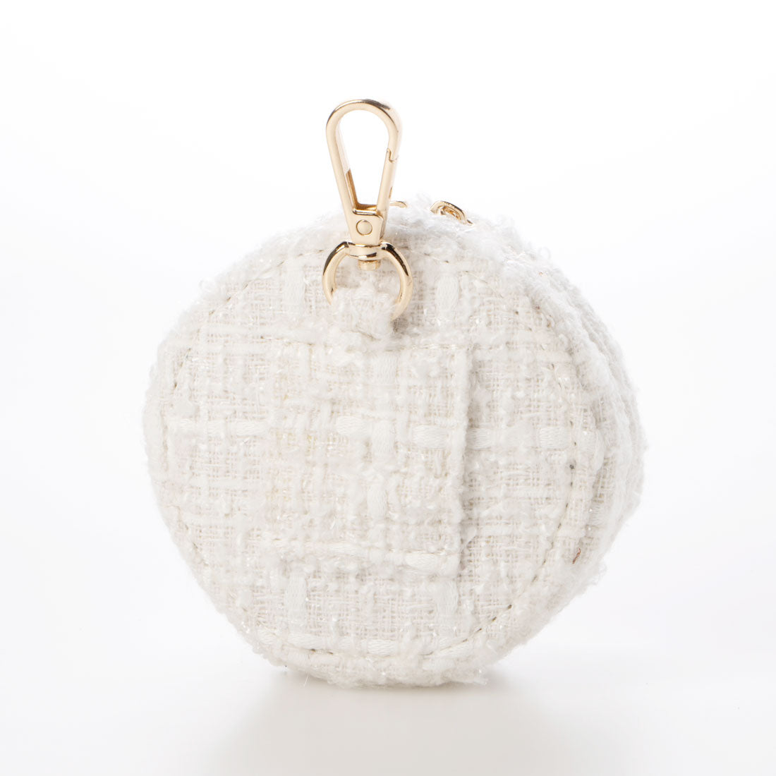 ココエアリー coco airy emblem tweed porch （WHITE） WHITE