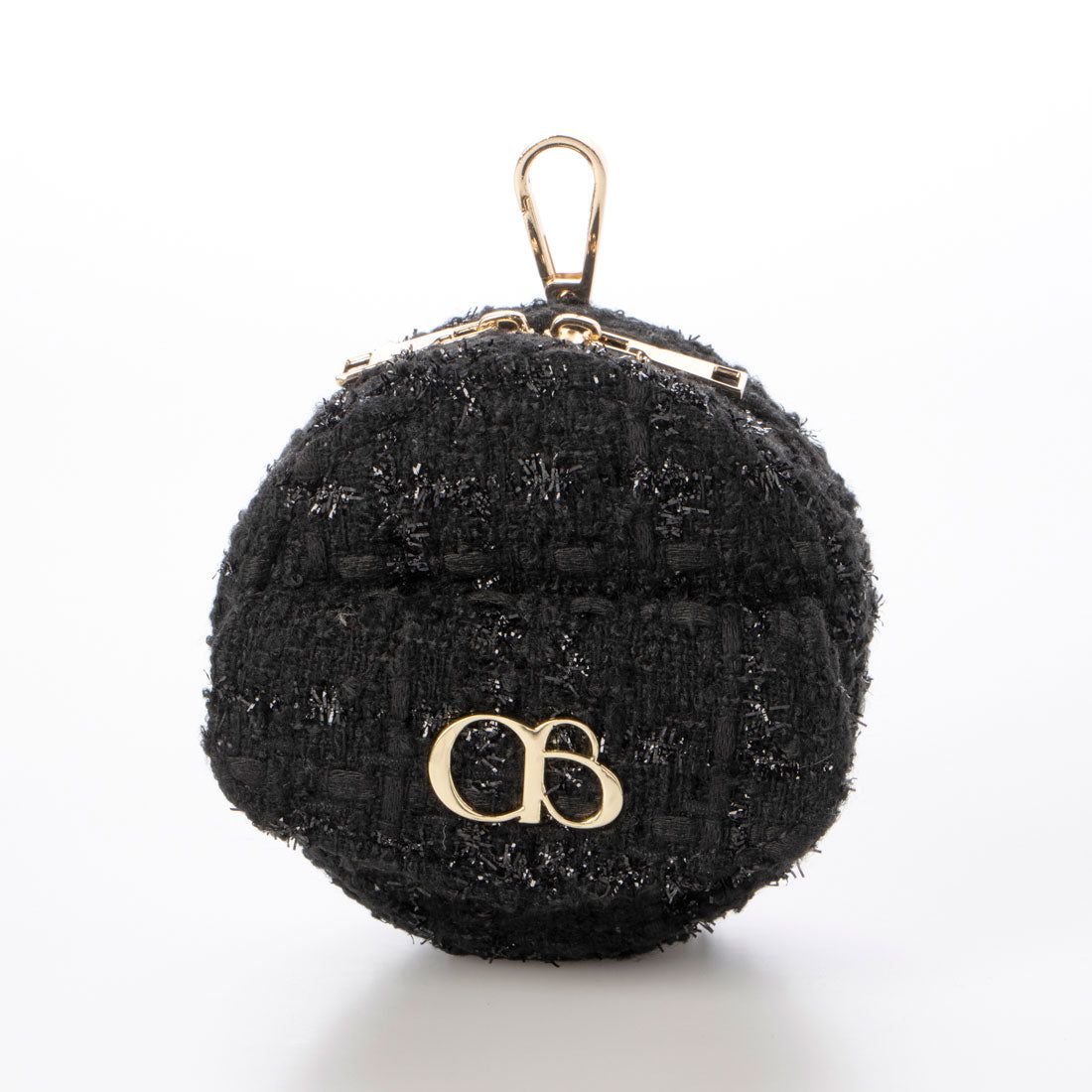 ココエアリー coco airy emblem tweed porch （BLACK） BLACK