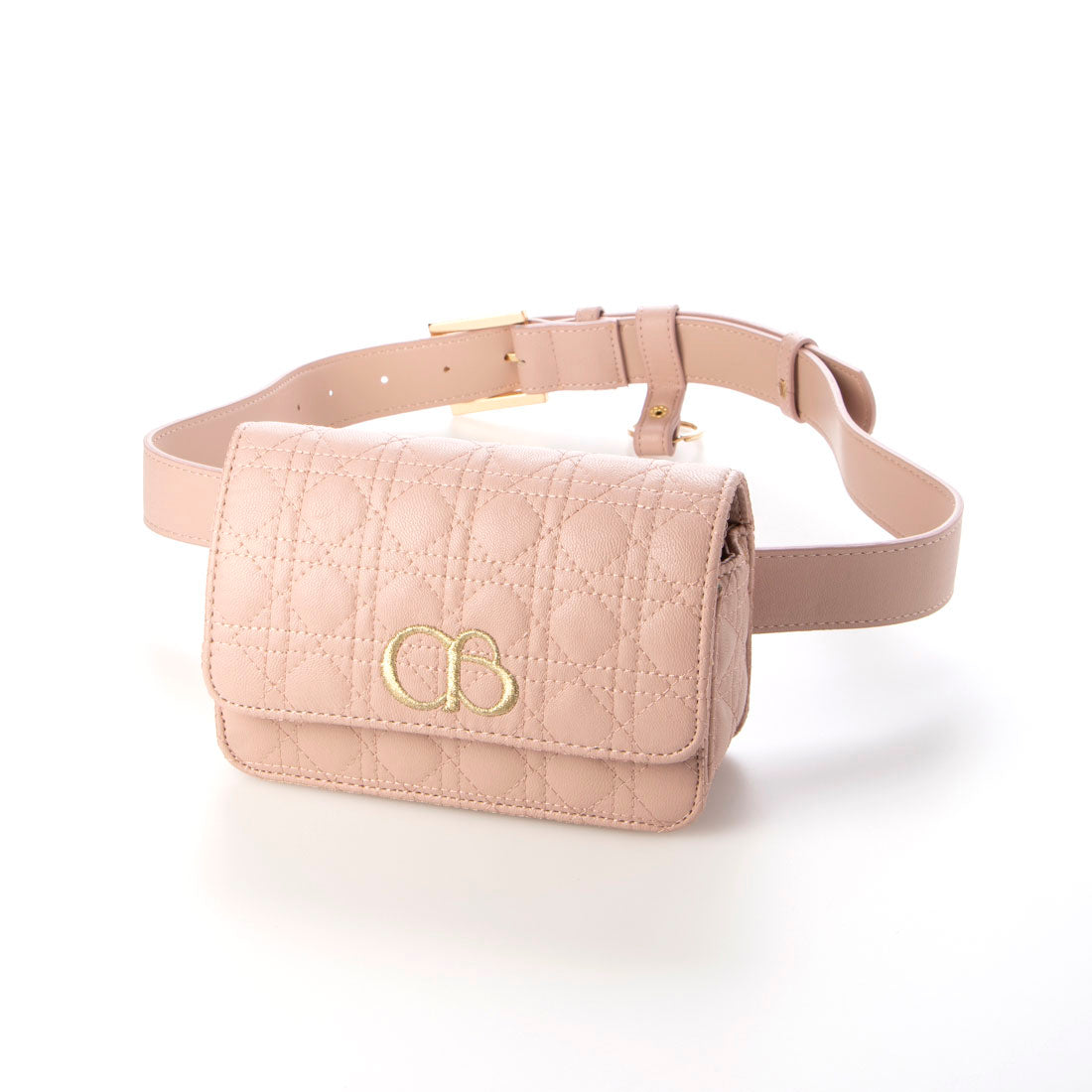 ココエアリー coco airy quilting waist porch （PINK） PINK