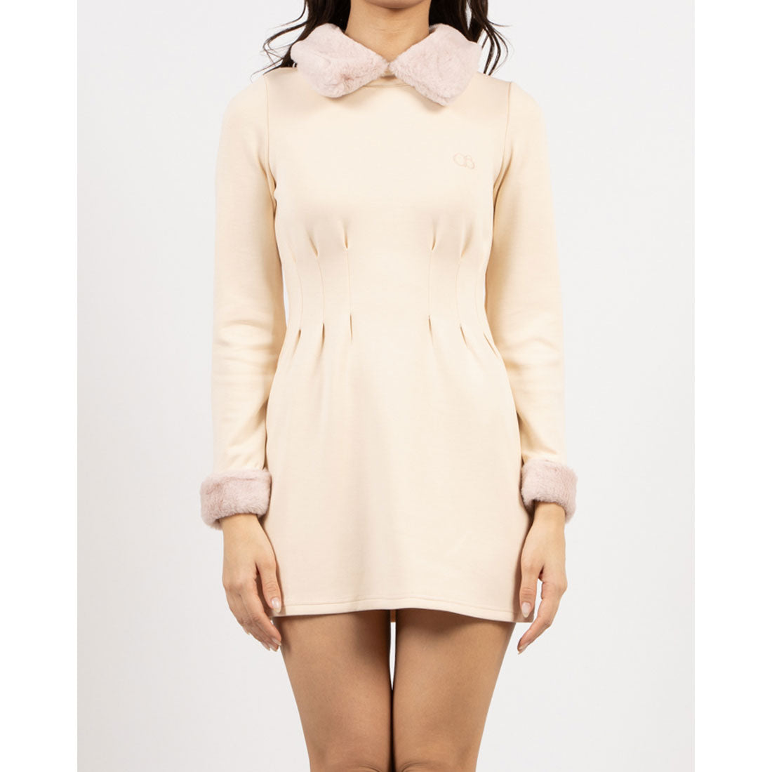 ココエアリー coco airy fur onepiece （BEIGE） BEIGE