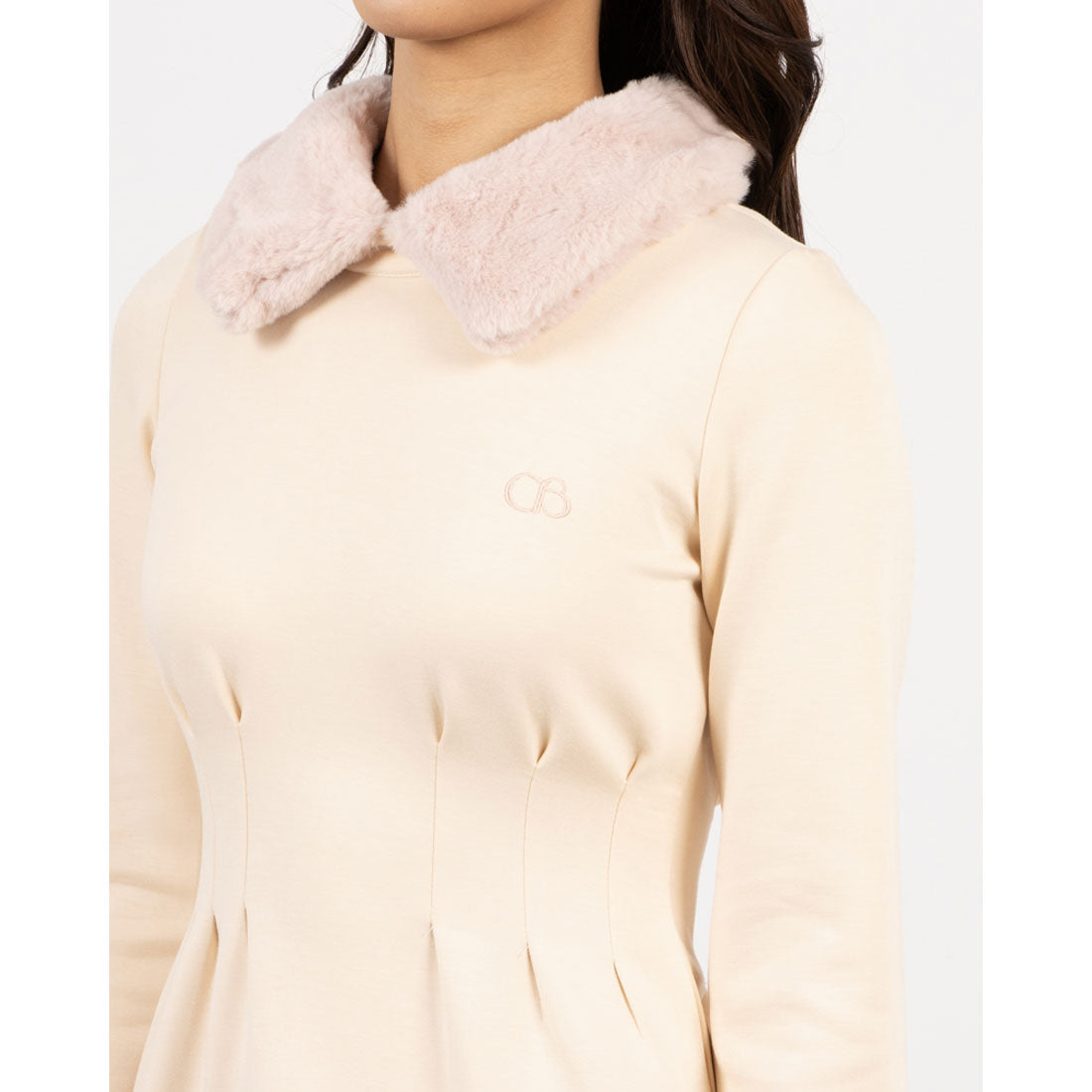 ココエアリー coco airy fur onepiece （BEIGE） BEIGE