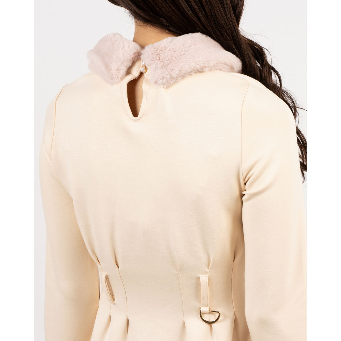 ココエアリー coco airy fur onepiece （BEIGE） BEIGE